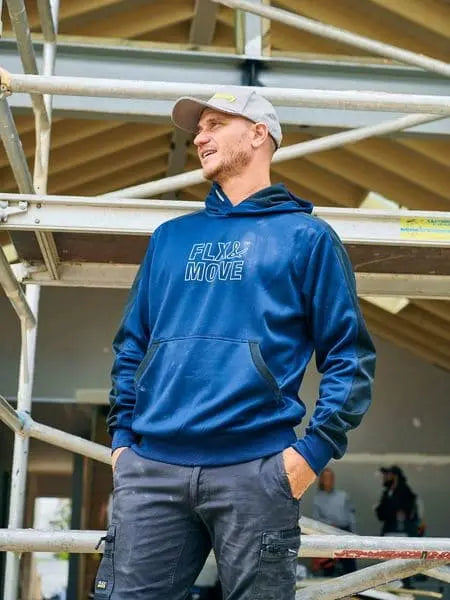 Bisley Workwear Pullover Hoodie With Print BK6902P - City Workwear