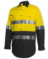 JB'S Hi-Vis Long Sleeve Work Shirt 6DNWL Jb's Wear
