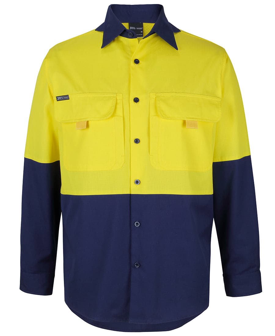 Hi Vis Ripstop L/s Fishing Shirt 6HNRL