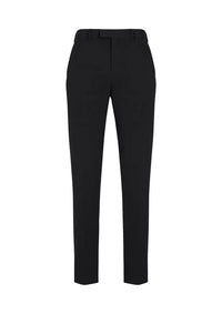 Biz Corporates Mens Slim Fit Flat Front Pant 70716S - Flash Uniforms 