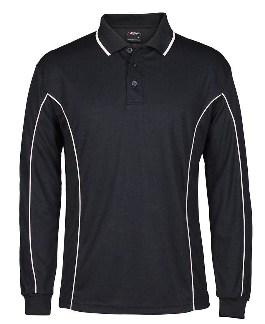 JB'S Long Sleeve Piping Polo 7PIPL