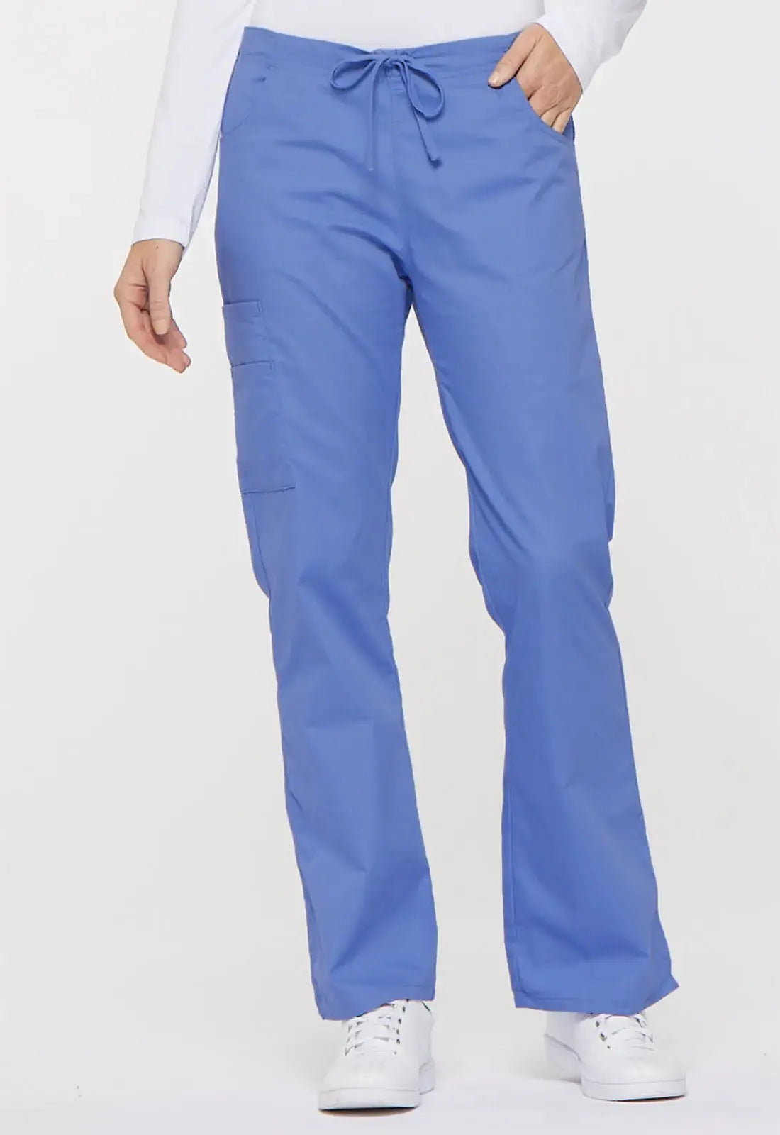 Dickies EDS Signature Women's Flare Mid Rise Cargo Scrub Pant 86206  Simply Scrubs Australia