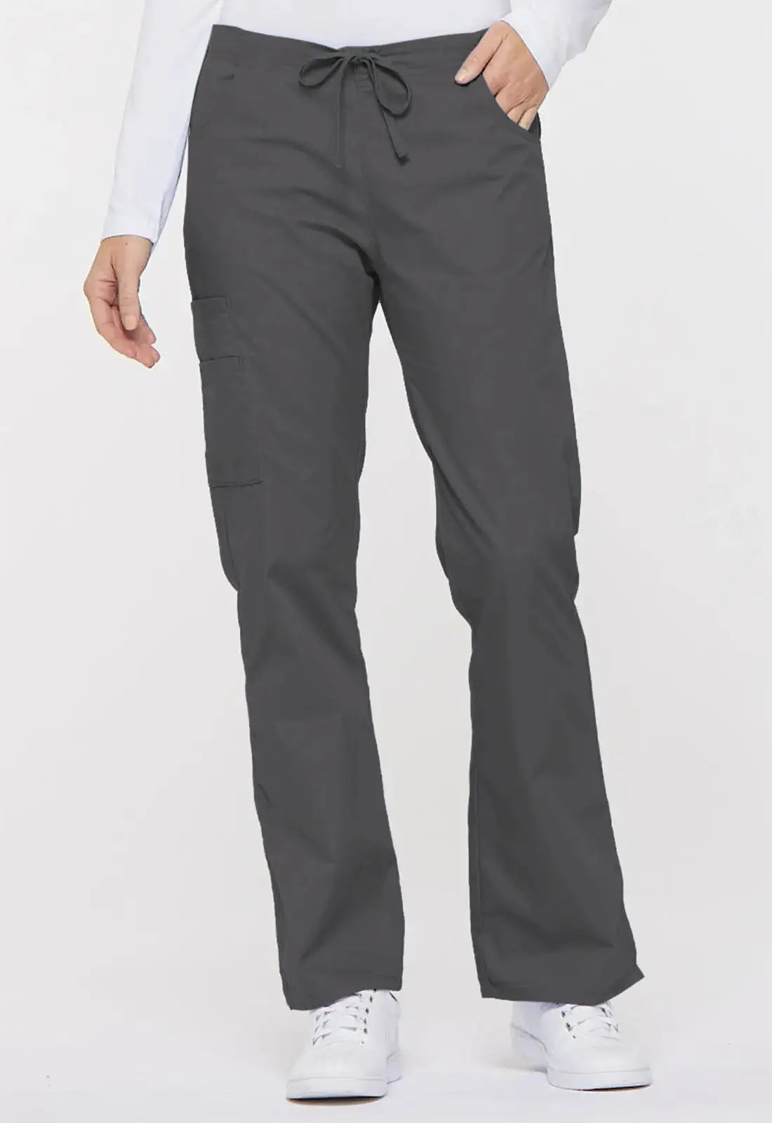 Dickies EDS Signature Women's Flare Mid Rise Cargo Scrub Pant 86206  Simply Scrubs Australia