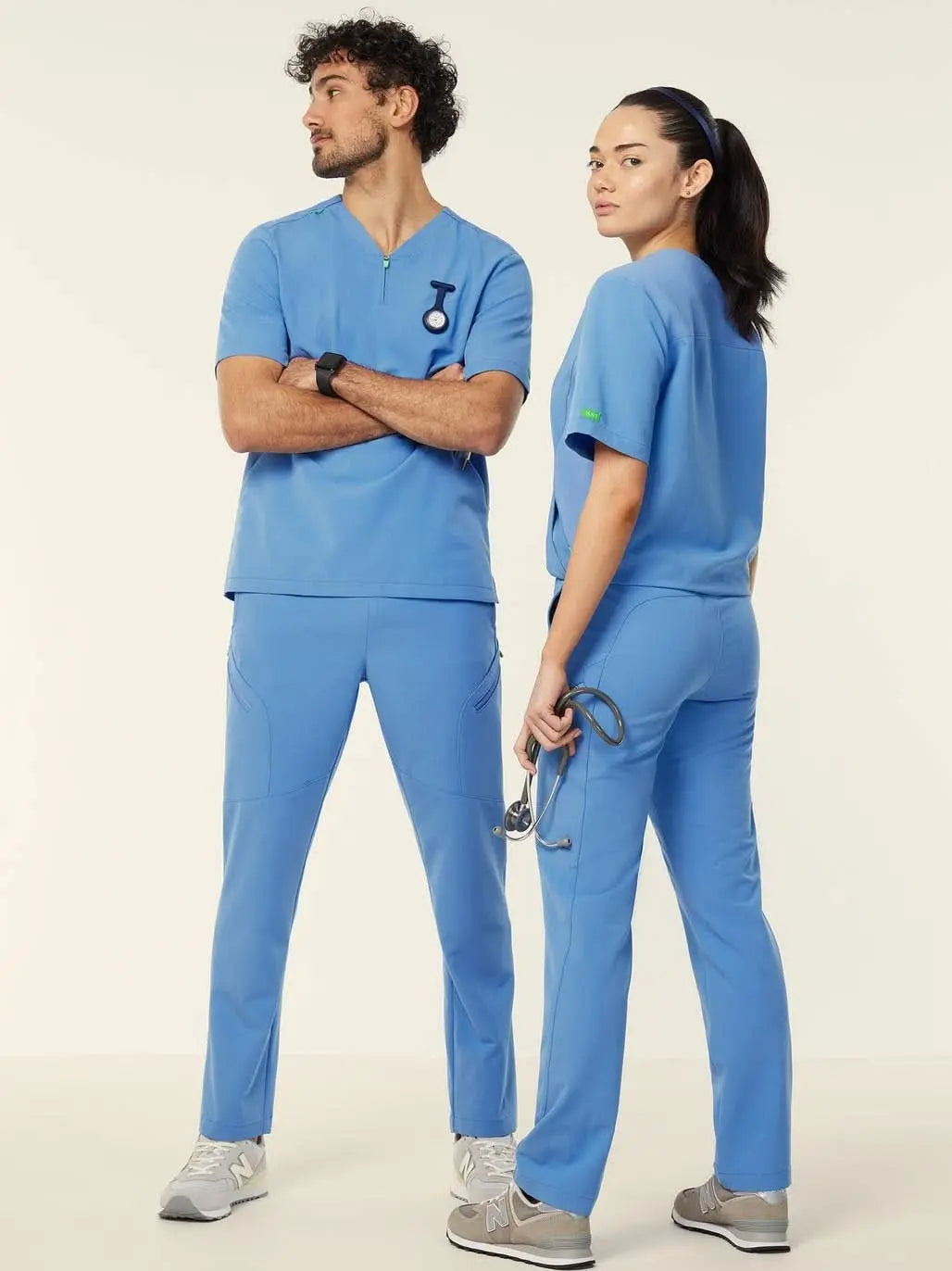 NNT Unisex Drew Slim Fit Nurse Scrub Pants CATQ54 - City Workwear
