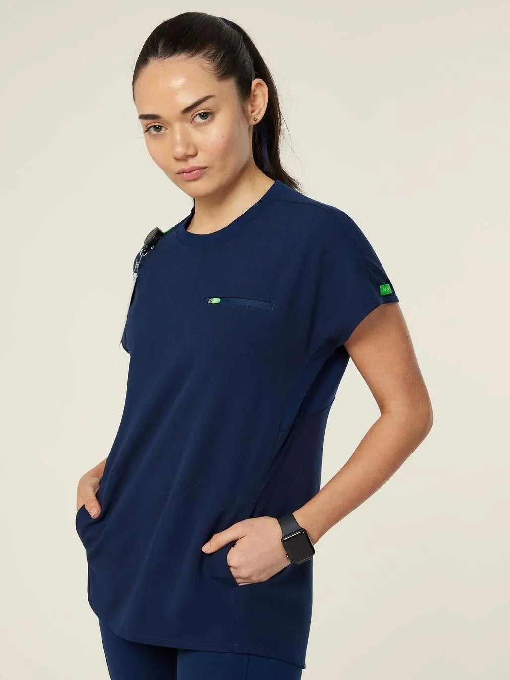 NNT Women's Crew Neck Scrub Top CATUY7 - City Workwear