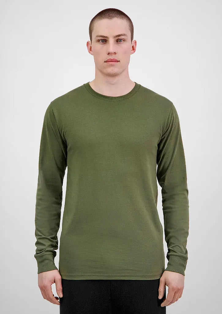 Goodmates Men's Basic Long Sleeve Tee X1002M  Metro Workwear