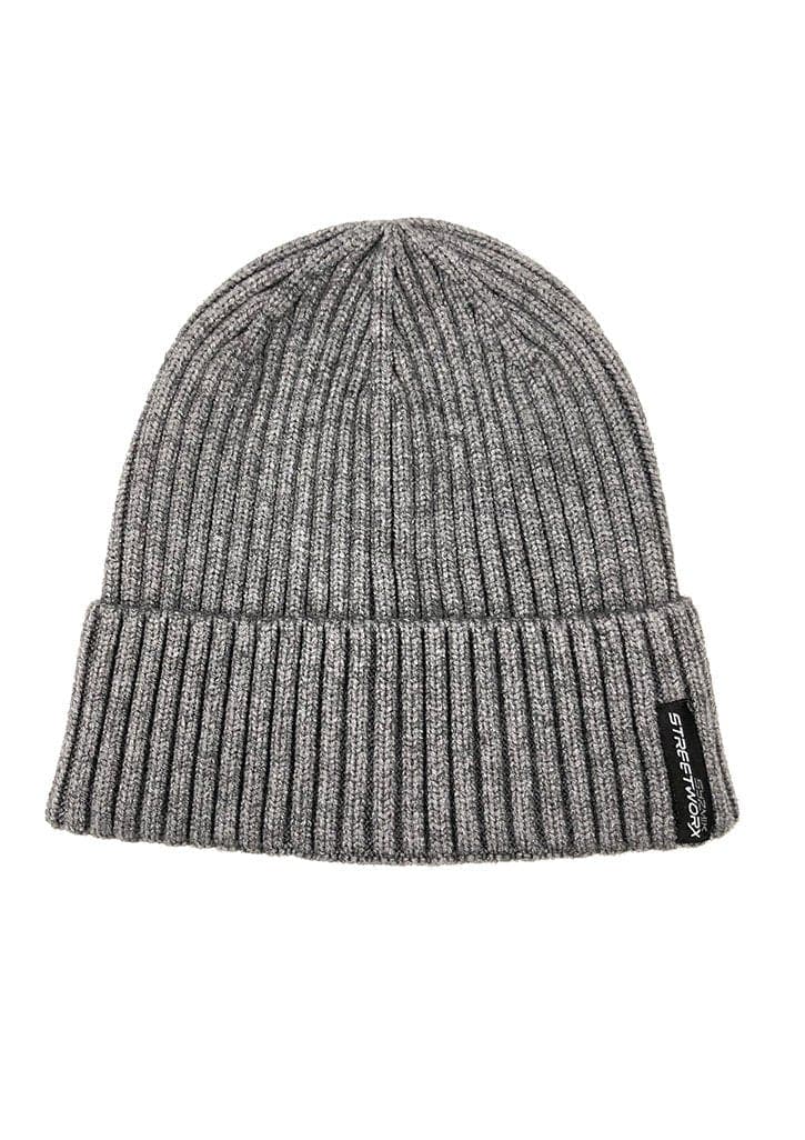 Unisex Streetworx Beanie ZMBEAN Work Wear Syzmik Grey One Size Fits All 