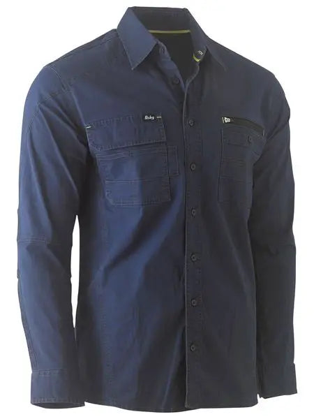 Bisley Workwear Flex & Move™ Utility Shirt Long Sleeve BS6144