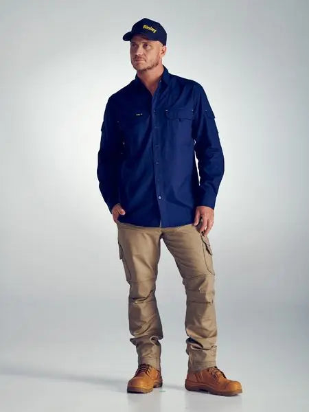 Bisley Workwear X Airflow™ Ripstop Engineered Cargo Work Pant BPC6475 - City Workwear