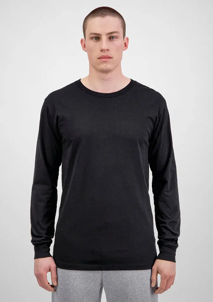 Goodmates Men's Basic Long Sleeve Tee X1002M  Metro Workwear