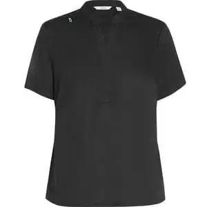 Next-gen Antibacterial Active Blackburn Mandarin Collar Scrub Top  CATUMM - Simply Scrubs Australia