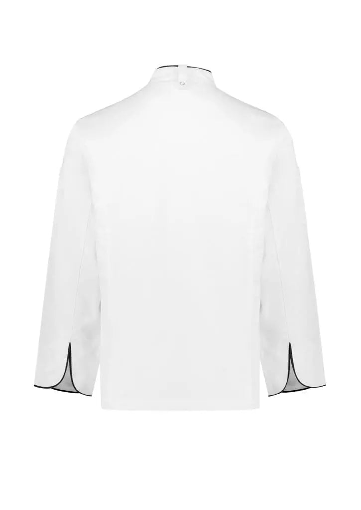 Biz Collection Al Dente Mens Chef Jacket CH230ML - Flash Uniforms 