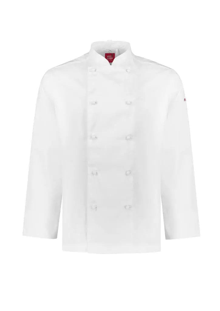 Biz Collection Al Dente Mens Chef Jacket CH230ML - Flash Uniforms 