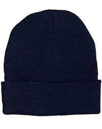 Winning Spirit Roll Up Knit Beanie CH61 Metro Workwear.