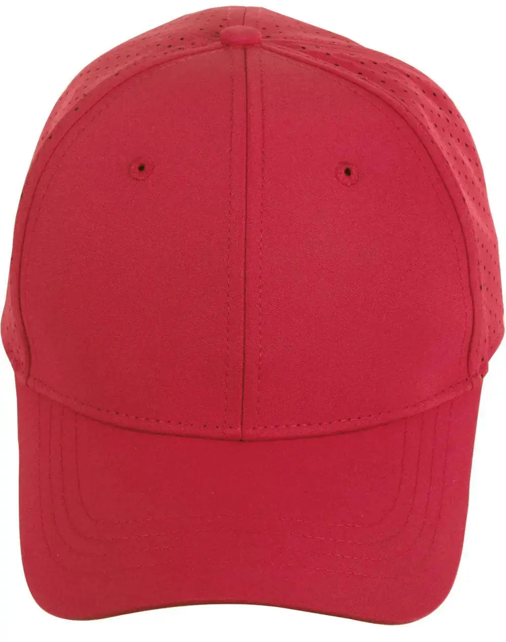 Winning Spirit 4 Way Stretch Laser Cut Runner's Cap CH88 Metro Workwear.