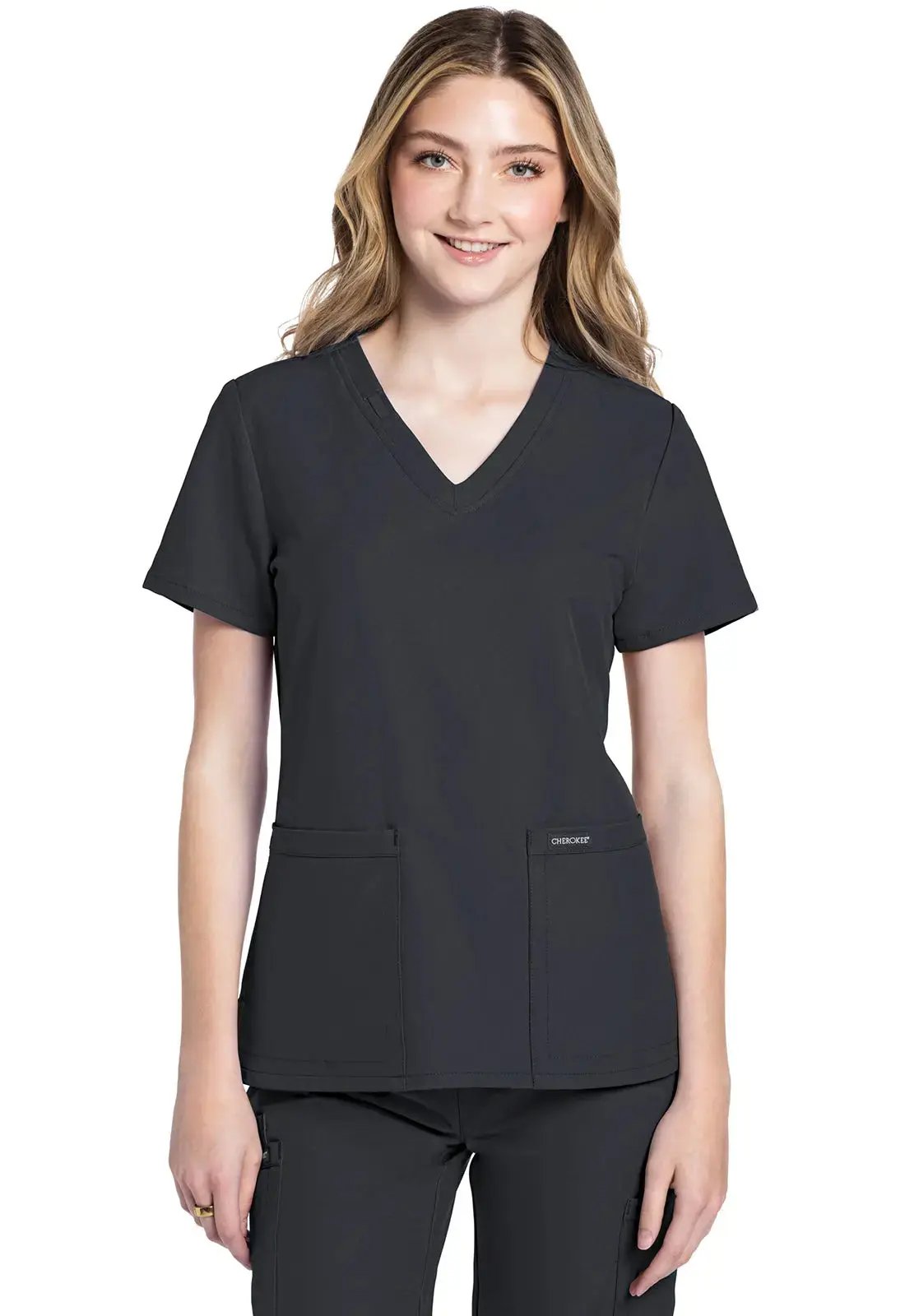 Cherokee Workwear Originals Women's Scrub Top CK953A  Simply Scrubs Australia
