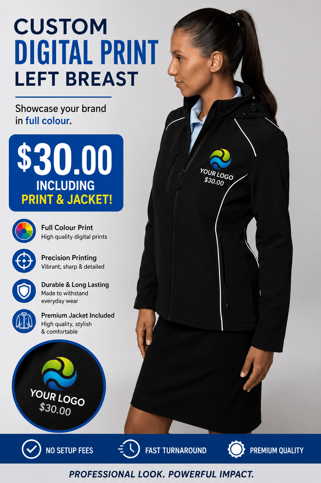 Printed Aussie Pacific Aspen Women's Jacket 2531