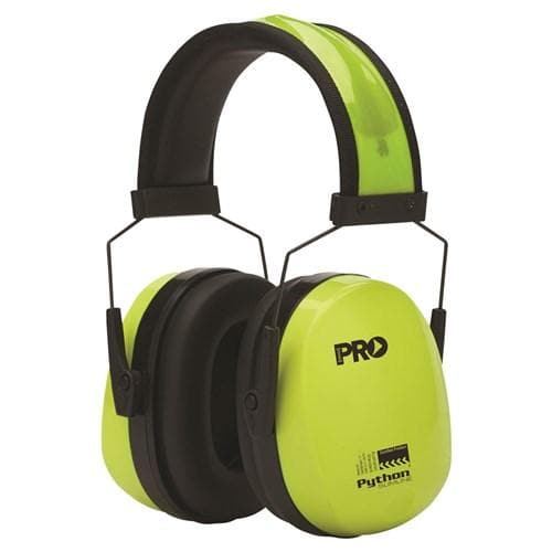 Pro Choice Python Earmuffs Hi-vis - Slim-fit - EMPYTS PPE Pro Choice CLASS 5  