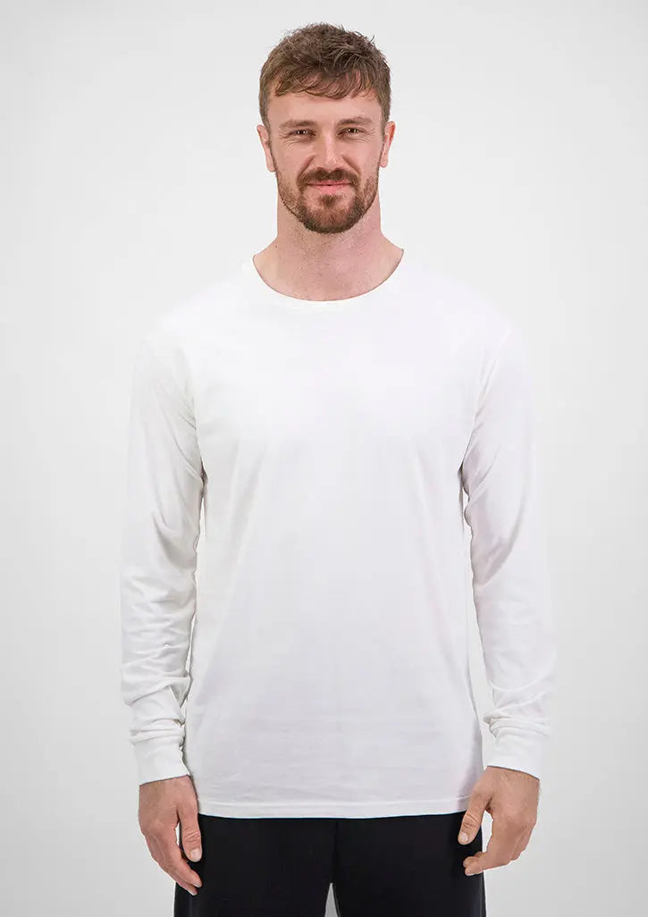 Goodmates Men's Basic Long Sleeve Tee X1002M  Metro Workwear