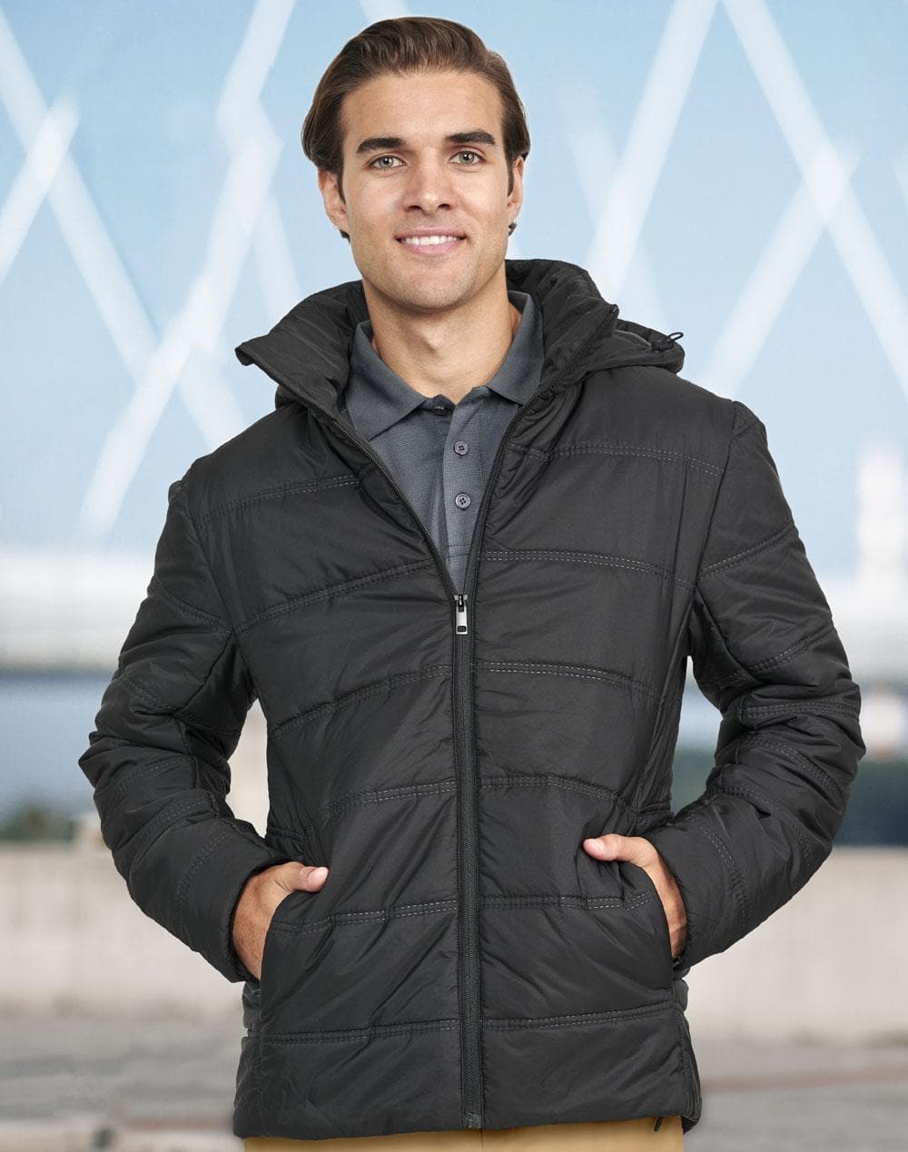 Winning Spirit Unisex Sustainable Seamless Parka Jacket JK58 Casual Wear Winning Spirit   