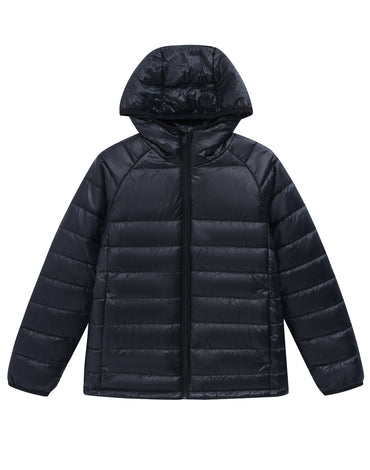 Winning Spirit Sustainable Lightweight Hooded Puffer Jacket JK67