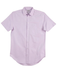 Men's CVC Oxford Short Sleeve Shirt M7040S Benchmark