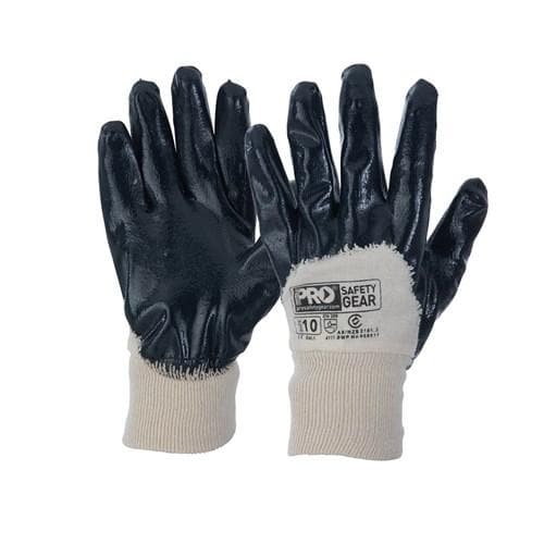 Pro Choice Super-guard Blue Nitrile 3/4 Dipped X12 Gloves - NBRHB