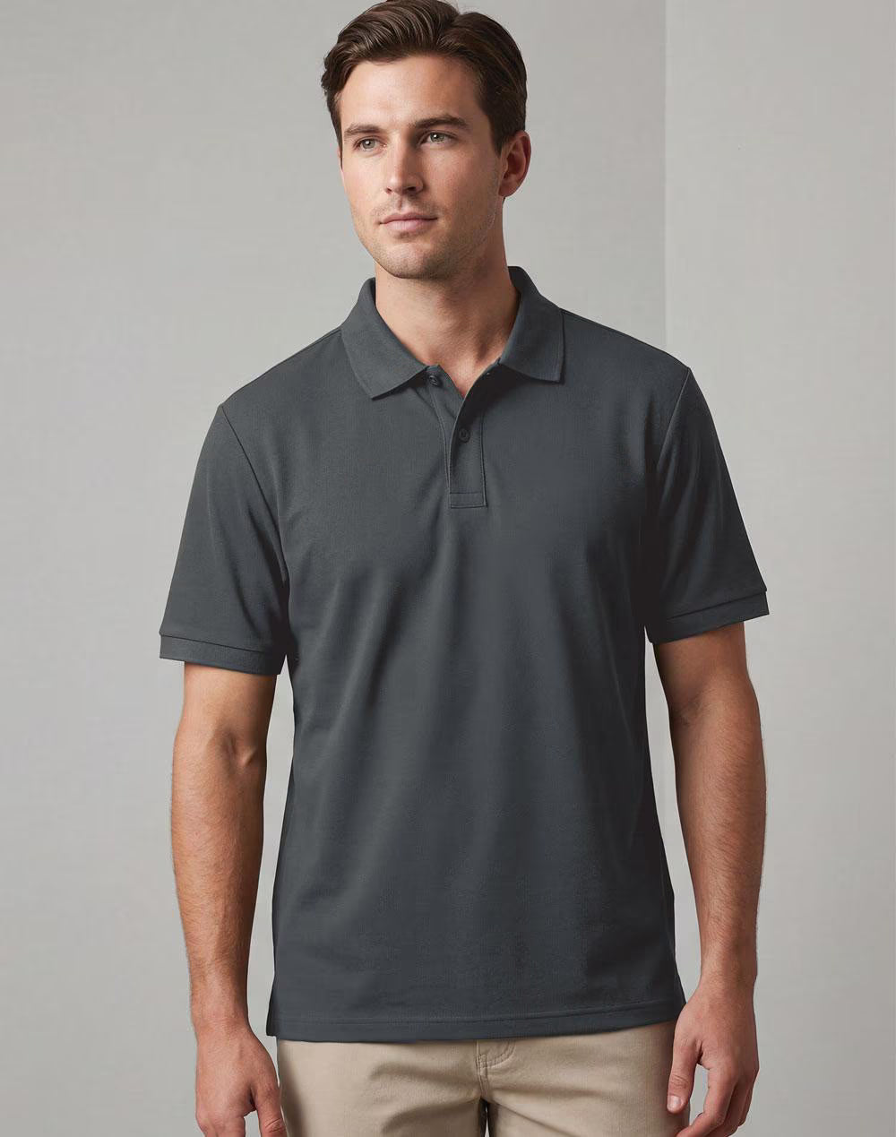 Winning Spirit Men's Classic Cotton/Poly Pique Polo Shirt PS15  