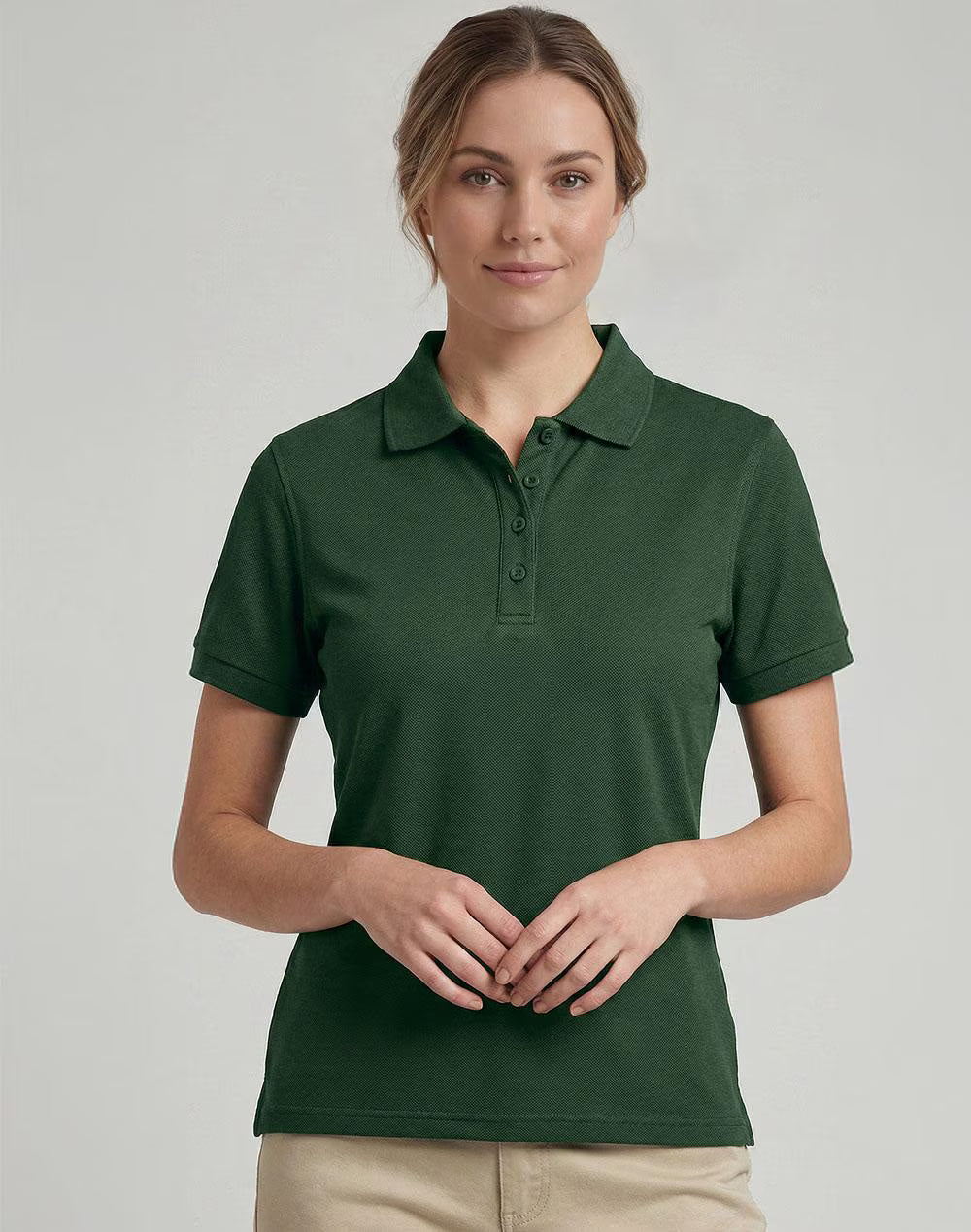 Winning Spirit Women's Classic Cotton/Poly Pique Polo Shirt PS16  