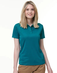 Winning Spirit Lucky Bamboo Polo Ladies Ps60 Metro Workwear.