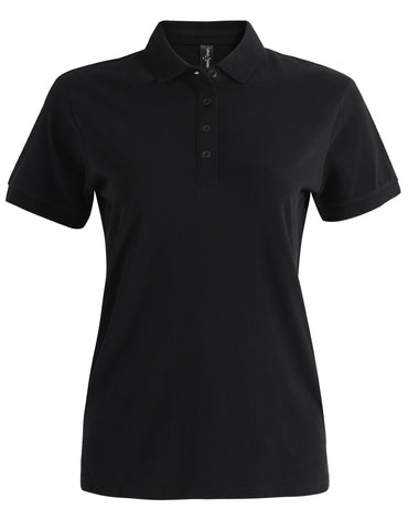 Winning Spirit Women's Ultrafine Cotton Pique Polo PS72