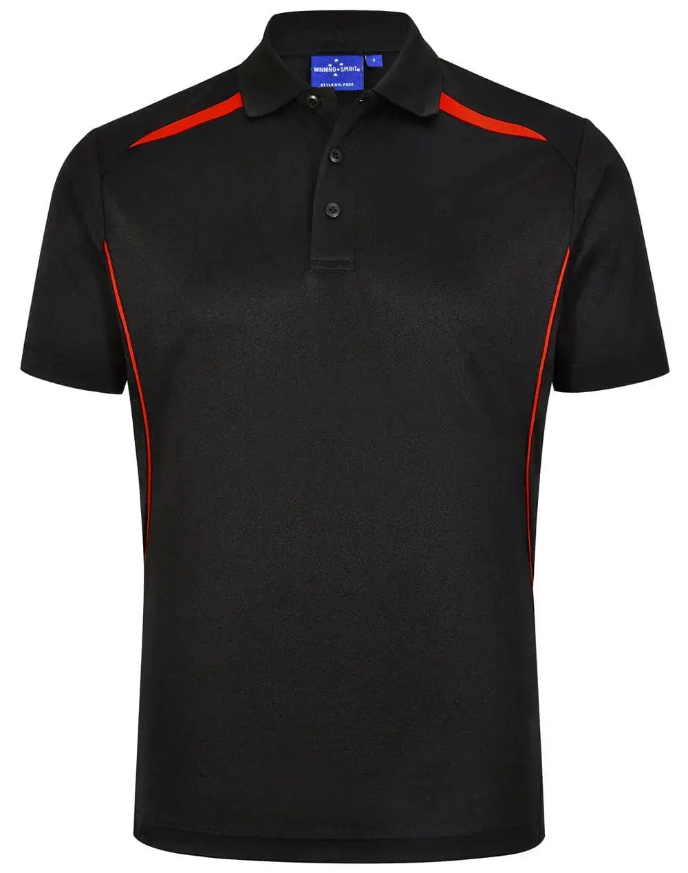 Winning Spirit Men's Sustainable Poly-Cotton Contrast Polo PS93 Metro Workwear.