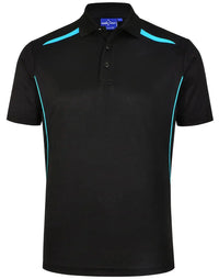 Winning Spirit Men's Sustainable Poly-Cotton Contrast Polo PS93 Metro Workwear.