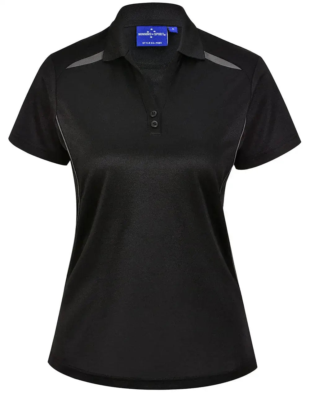 Winning Spirit Women's Sustainable Poly-Cotton Contrast Polo PS94 Metro Workwear.