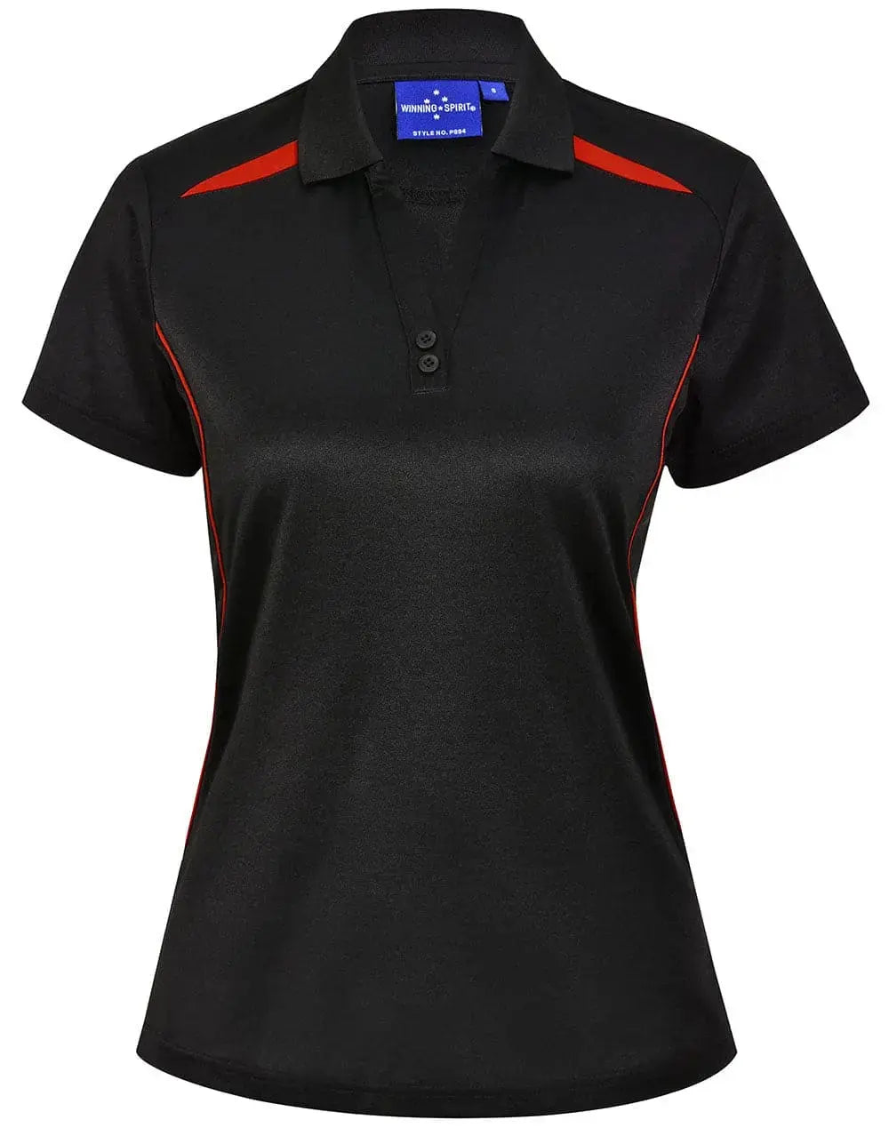 Winning Spirit Women's Sustainable Poly-Cotton Contrast Polo PS94 Metro Workwear.