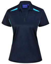 Women's Sustainable Poly/Cotton Contrast Polo Shirt PS94 Metro Workwear.