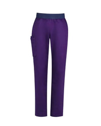 Biz Care Riley Womens Straight Leg Scrub Pant CSP047LL Health & Beauty Biz Care XS Purple 
