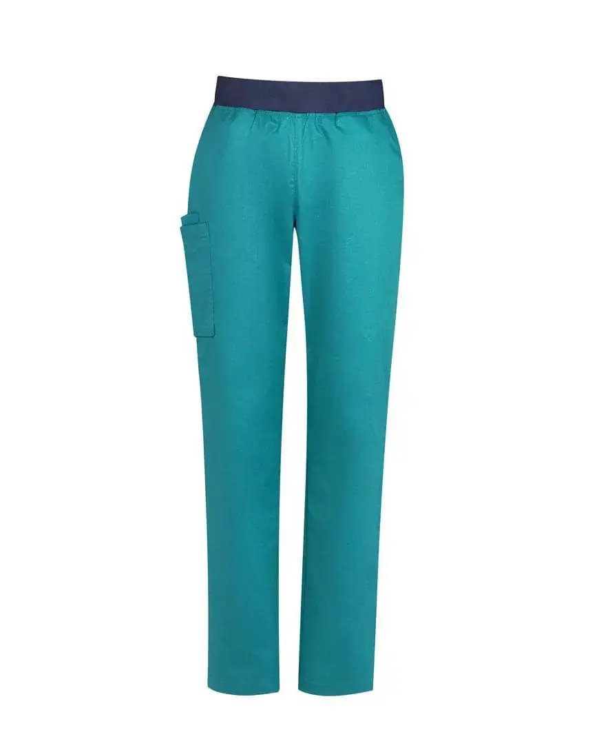 Biz Care Riley Womens Straight Leg Scrub Pant CSP047LL Health & Beauty Biz Care XS Teal 