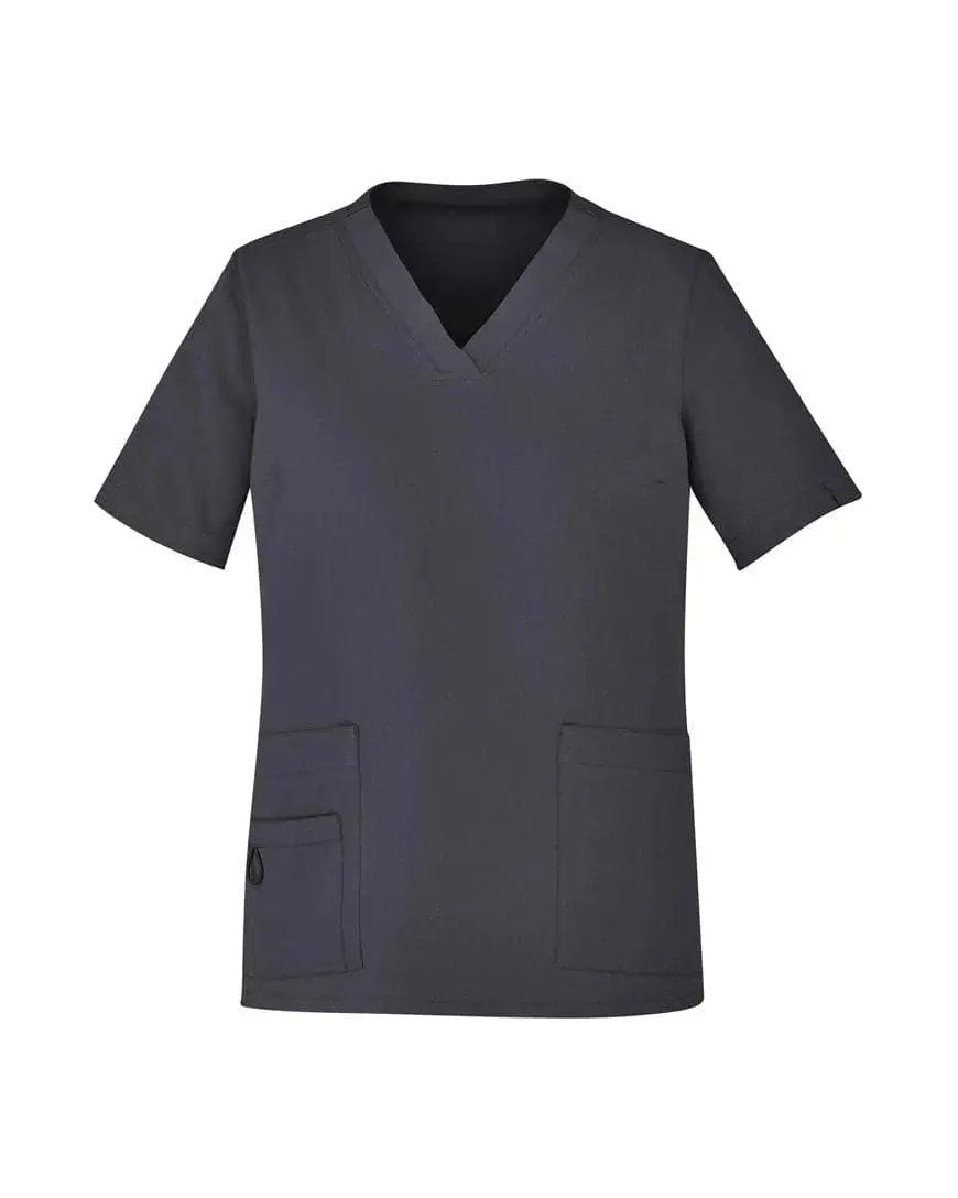 Biz Care Womens Easy Fit V-Neck Medical Scrub Top CST941LS - Simply Scrubs Australia