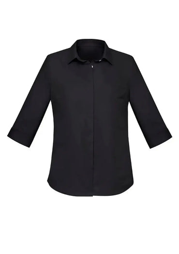 Biz Corporates Charlie Women's 3/4 Sleeve Shirt RS968LT Biz Corporates