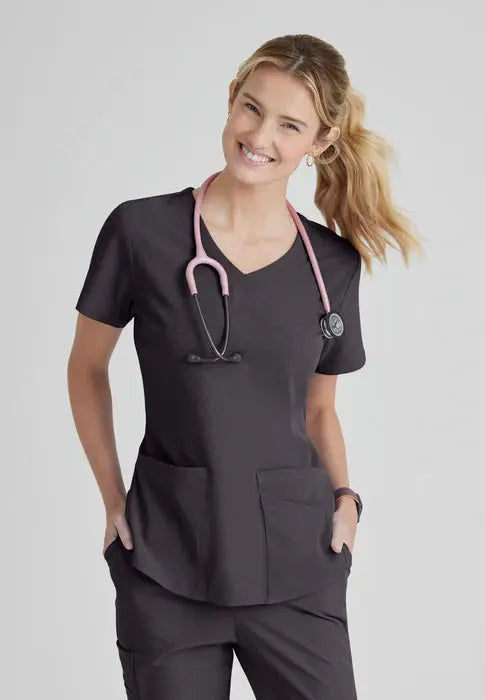 Skechers by Barco Women's Breeze 3-Pocket Scrub Top SK101*