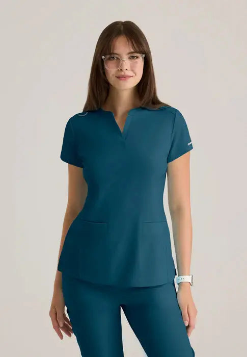 Skechers by Barco Women's Coast V-Neck Scrub Top SKT259