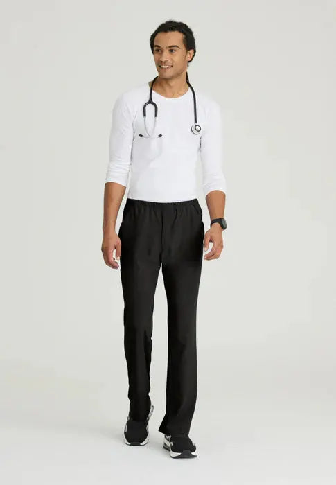 Skechers by Barco Men's Structure Zip-Fly Scrub Pant SK0215