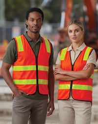 Hi Vis Vic Road Safety Vest SW92