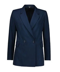 Biz Corporates Women's Renew Double Breasted Longline Jacket RJ400L - City Workwear