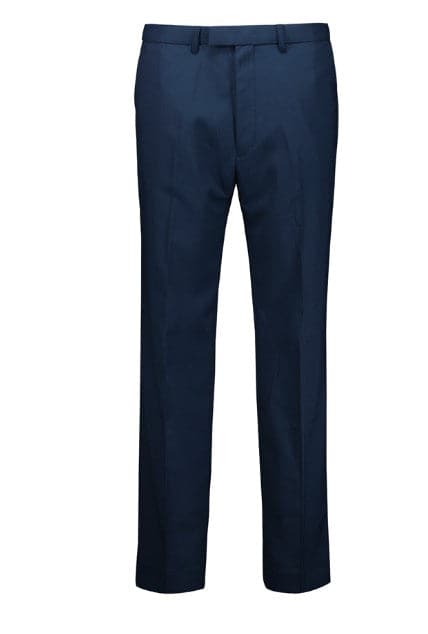 Biz Corporates Men's Renew Adjustable Waist Slim Flat Front Pant RGP407M