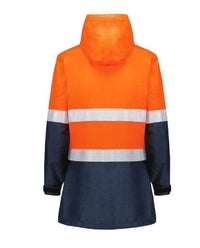 Syzmik Workwear Women's Hi Vis Ultralite Waterproof Jacket ZJ757