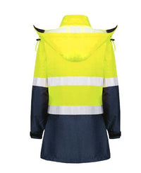 Syzmik Workwear Women's Hi Vis Ultralite Waterproof Jacket ZJ757