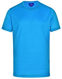 Men's Rapid CoolTM  Ultra Light Tee Shirt TS39 Casual Wear Winning Spirit Cyan XS 