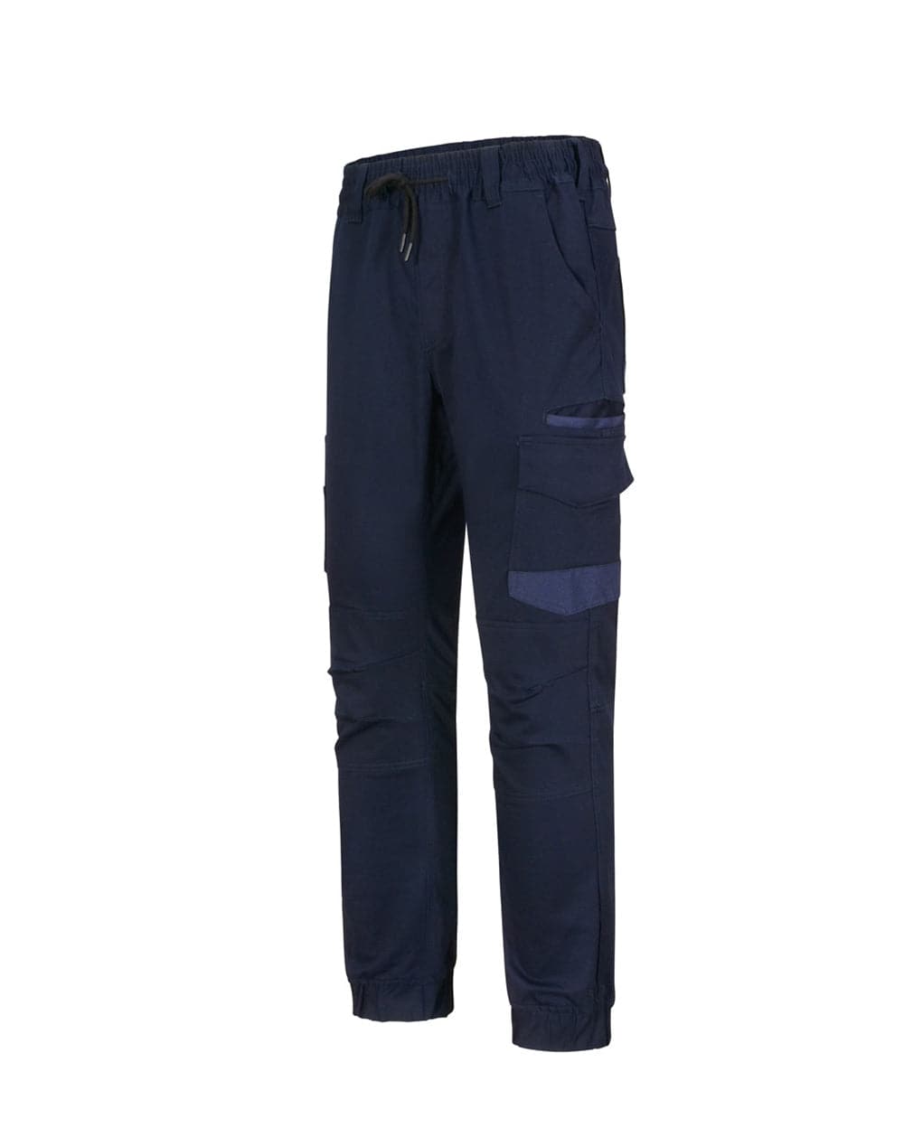 Unisex Cotton Stretch Drill Cuffed Work Pants WP28 Work Wear Australian Industrial Wear 72R Navy 